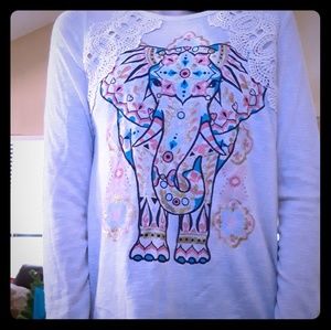 Long sleeve shirt for girls